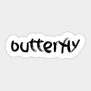 Butterfly Sticker